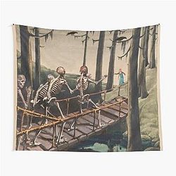 THE SILENT ENTOURAGE Tapestry
