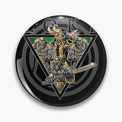 Loki the Master of Mischief Pin
