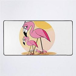 Flamingo Desk Mat