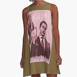 Ari Gold Entourage Canvas Print A Dress