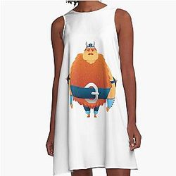 Viking A-Line Dress