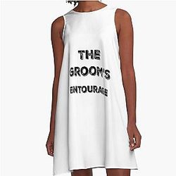 The Groom's A-Line Dress