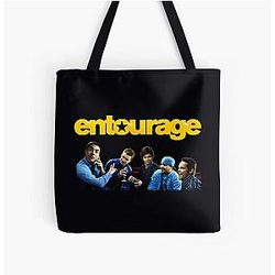 Entourage All Over Print Tote Bag