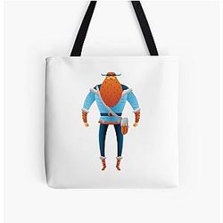 Entourage All Over Print Tote Bag