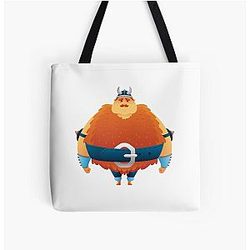 Entourage Viking All Print Tote Bag