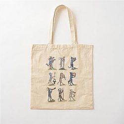 Medieval Entourage: a beastly procession from 1300 Cotton Tote Bag 

(cleaned title) 
Medieval Entourage: A Beastly Procession 1300 Cotton Tote Bag