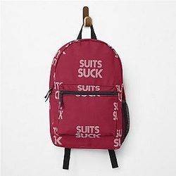 Suits Suck - Billy Walsh Entourage Quote - Retro Light Backpack