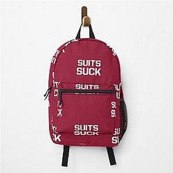 Suits Suck - Billy Walsh Entourage Quote - Light Backpack