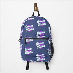 Retro Groom Besties Wedding Rehearsal, Groom's Entourage Backpack