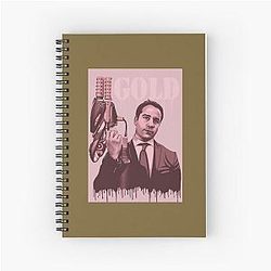 Ari Gold Entourage Canvas Print Spiral Notebook
