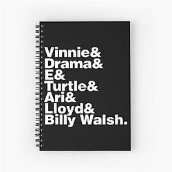 ENTOURAGE Spiral Notebook