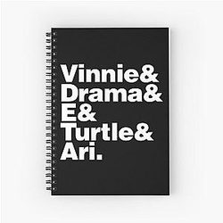 Entourage Poster Notebook