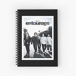 Classic Entourage Movie Poster Spiral Journal