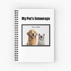 My Pet's Funny Parent Saying Spiral Notebook
