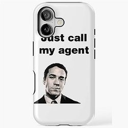 Ari Gold Entourage Just Call My Agent iPhone Case