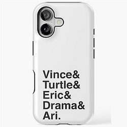 Entourage Characters iPhone Case