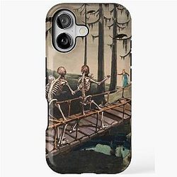 THE SILENT iphone Tough Case