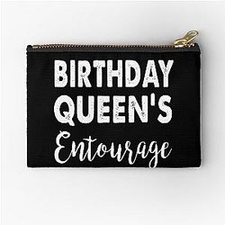 Birthday Queen's Zipper Pouch