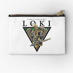 Loki Master of Mischief & Entourage Zipper Pouch