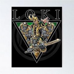 Loki The Master of Mischief Poster