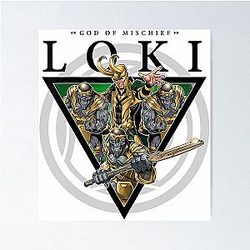 Loki the Master of Mischief Poster