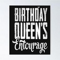 Birthday Queens Squad Girls Party T-Shirt