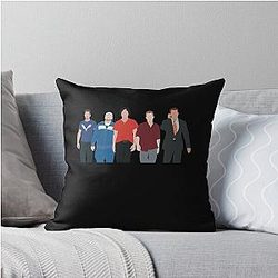Entourage Throw Pillow