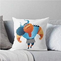 Entourage Throw Pillow