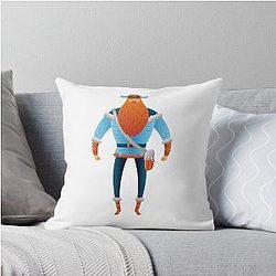 Entourage Throw Pillow