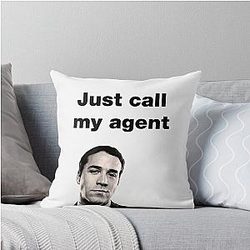 Ari Gold - Entourage Just Call My Agent Throw Pillow
