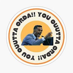 Eric Mays You orda sticker