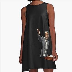 Eric Mays A Line Dress