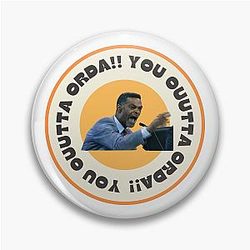Eric Mays You Orders Pin