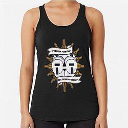 I am who also whee Esquie Clair Obscur Expedition 33 Racerback Tank Top