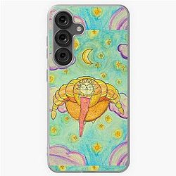 Mon Ami Esquie is splashing through the sky Samsung Galaxy Case