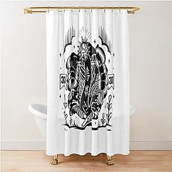 Esquie Clair Obscur Expedition 33 Shower Curtain