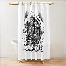 Expedition Clair Obscur 33 Gamer Video Game Shower Curtain