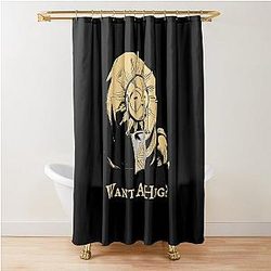 Esquie Clair Obscure Expedition 33 Fan Art Shower Curtain