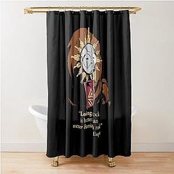 Esquie Clair Obscur Expedition 33 Fan Art Shower Curtain