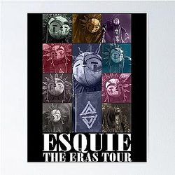 Esquies Eras Tour Clair Obscure Poster