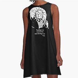 Esquie Clair Obscur Expedition Quotes Fan Art A-Line Dress