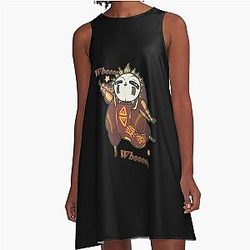 E Quirky Expedition 33 A-Line Dress