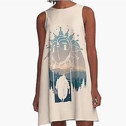 Esque Expedition A-Line Dress