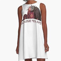 Esquie Bonjour Clair Expedition 33 Art Dress