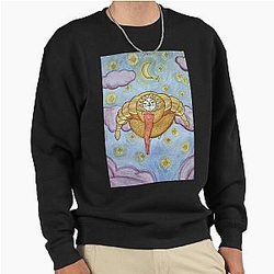 Esque watercolor Pullover Sweatshirt MON AMI