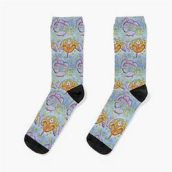 Esquie watercolor Socks