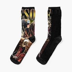 Esquie Expedition Video Game Vintage Style Socks