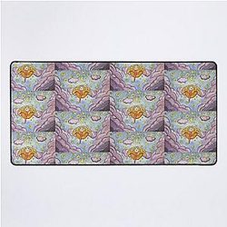 Esquire watercolor Desk Mat