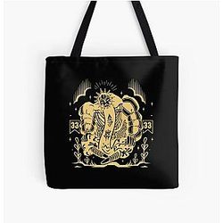 Esquie Clair Obscur Expedition Vintage All Over Print Tote Bag