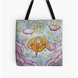 Esquie watercolor All Over Print Tote Bag